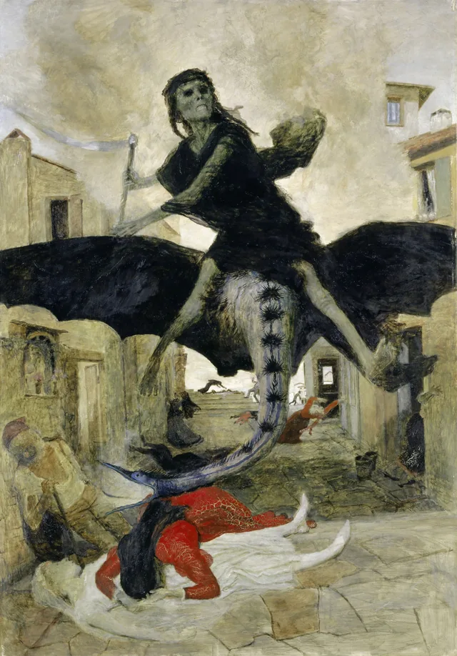 A Peste, Arnold Böcklin