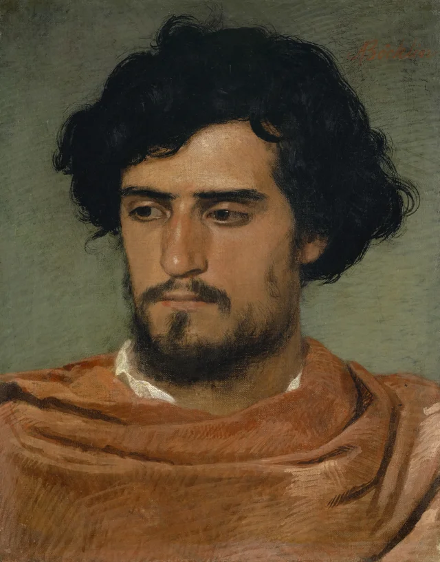 Cabeza de un romano, Arnold Böcklin