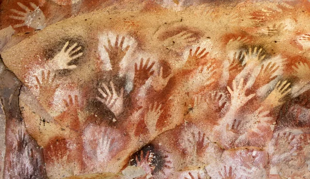 Manos en negativo, Cueva de las Manos, Arte rupestre