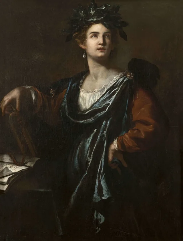 Clio, muse de l'Histoire, Artemisia Gentileschi