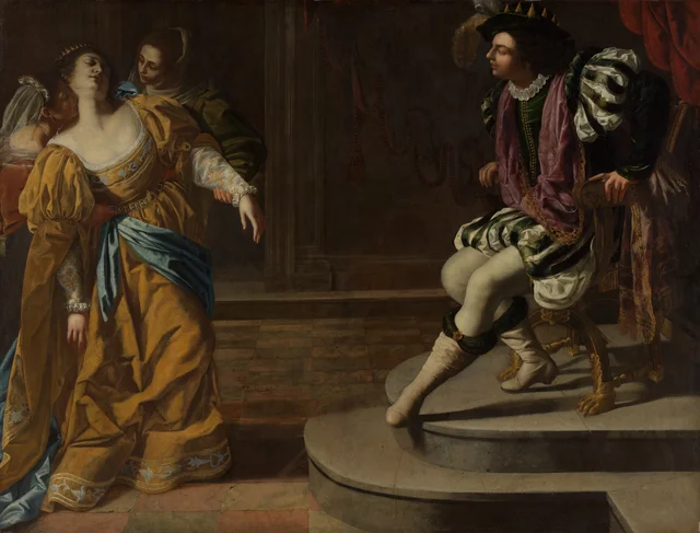 Esther devant Assuérus, Artemisia Gentileschi