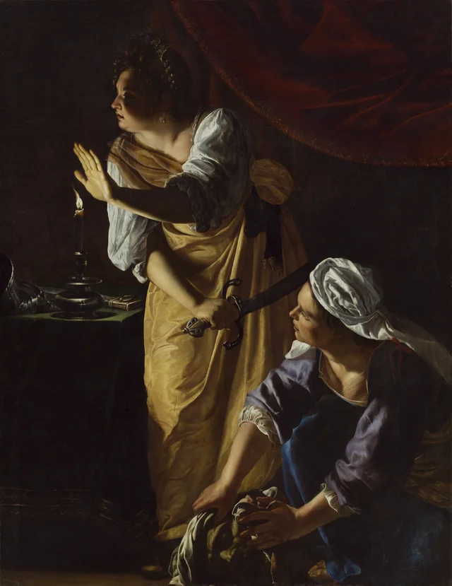 Judith et sa servante avec la tête d'Holopherne, Artemisia Gentileschi