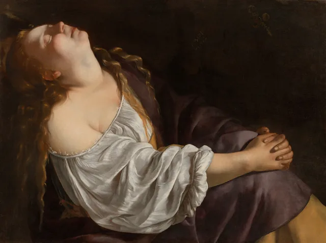 Marie-Madeleine en extase, Artemisia Gentileschi