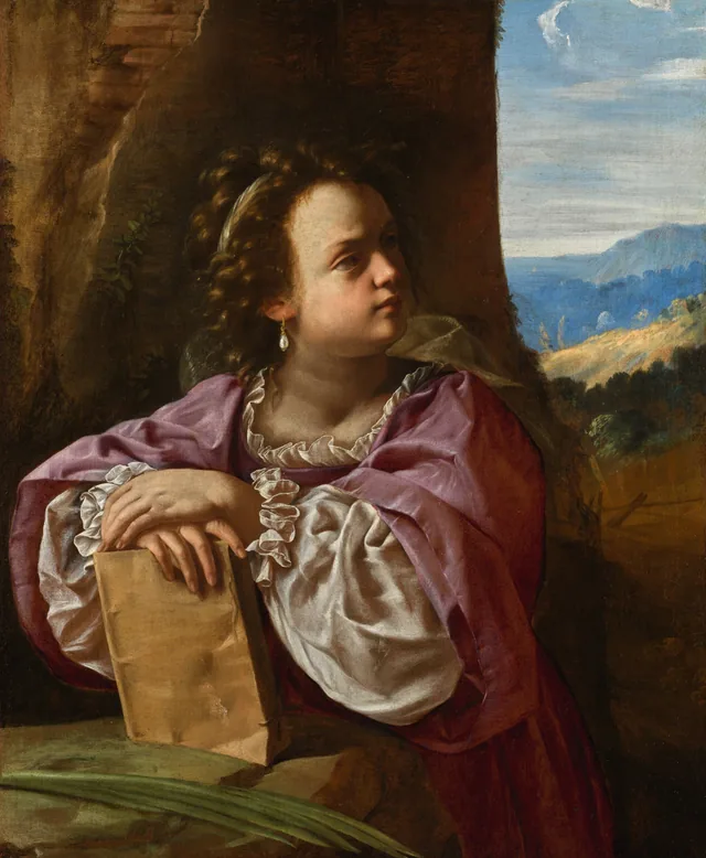 Sainte Catherine d'Alexandrie, Artemisia Gentileschi
