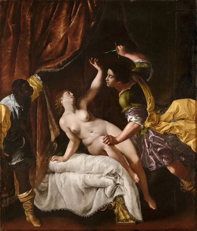 Tarquin et Lucrèce, Artemisia Gentileschi