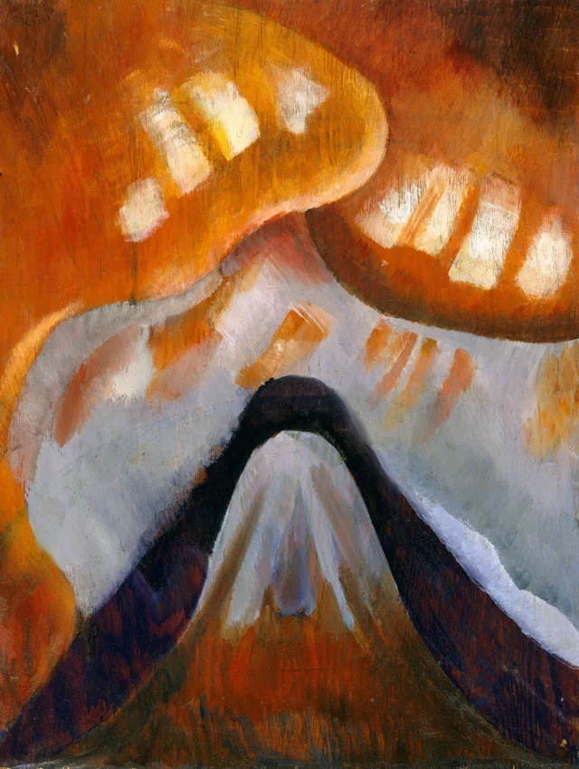 Montaña y cielo, Arthur Dove