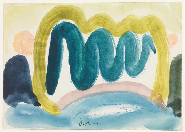 Lagoa ao sol, Arthur Dove