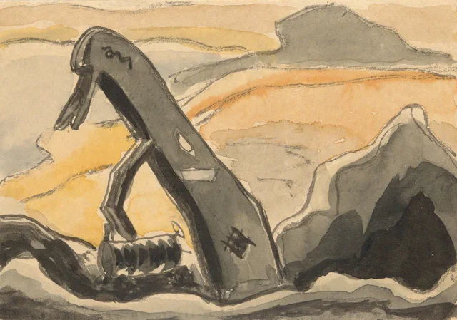 Pala excavadora, Port Washington, Arthur Dove