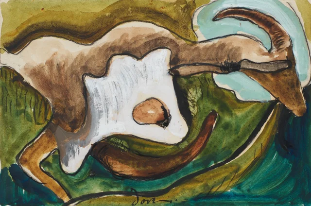 Estudio para «Cabra», Arthur Dove
