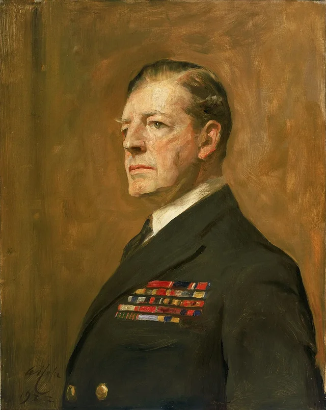 Admiral of the Fleet Sir David Beatty, 1st Earl Beatty, 1871-1936, Arthur Stockdale Cope
