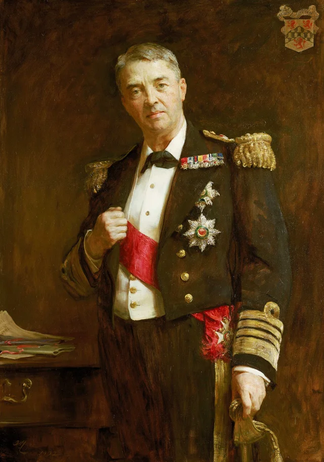 O almirante sir John Fisher (1841-1920), depois 1.º visconde Fisher de Kilve, Arthur Stockdale Cope