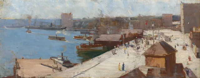 Circular Quay, Arthur Streeton