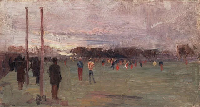 El juego nacional, Arthur Streeton