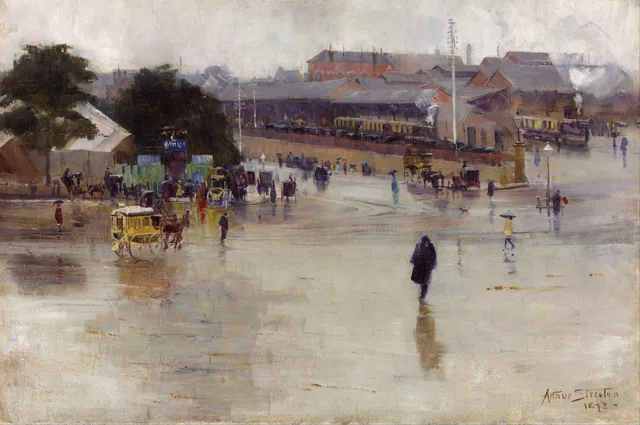A estação de Redfern, Arthur Streeton