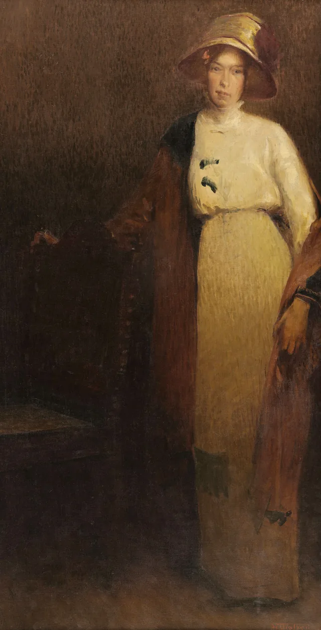 Portrait of Silvia Meyer, Artur Timóteo da Costa
