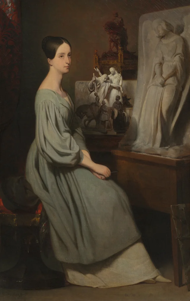 Princess Marie d'Orléans in Her Studio, Ary Scheffer