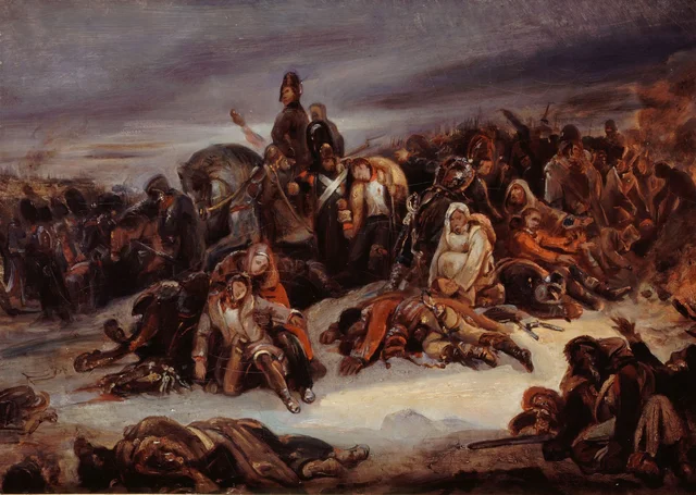The Retreat from Russia in 1812, Ary Scheffer