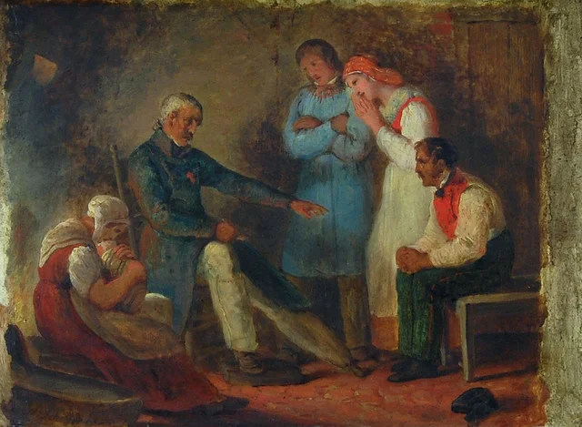 The Old Sergeant, Ary Scheffer