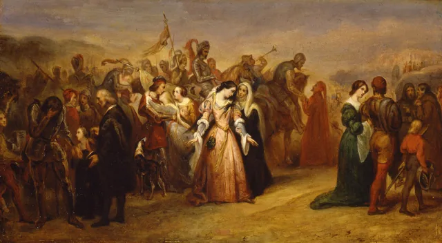 Lenore: The Return of the Army, Ary Scheffer
