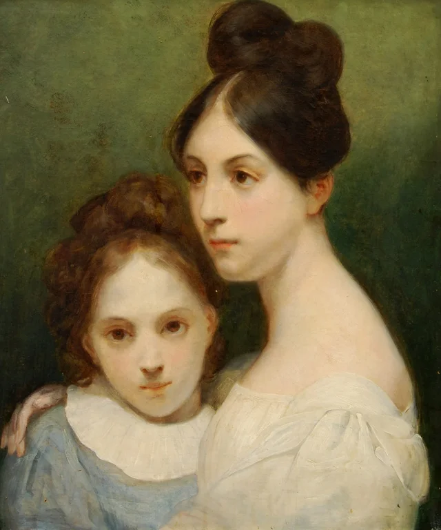 As senhoritas de La Fayette, busto, Ary Scheffer