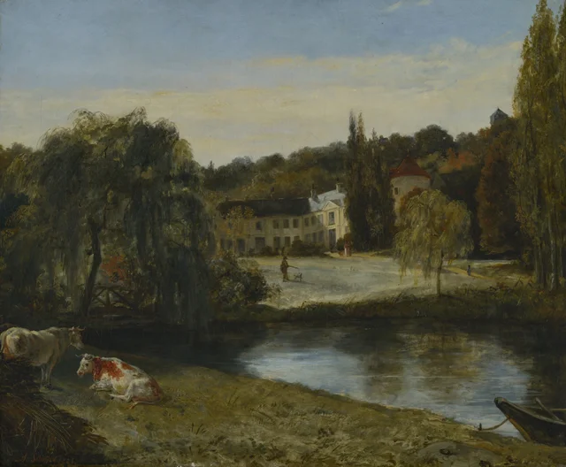 Landscape at La Marche, Ary Scheffer