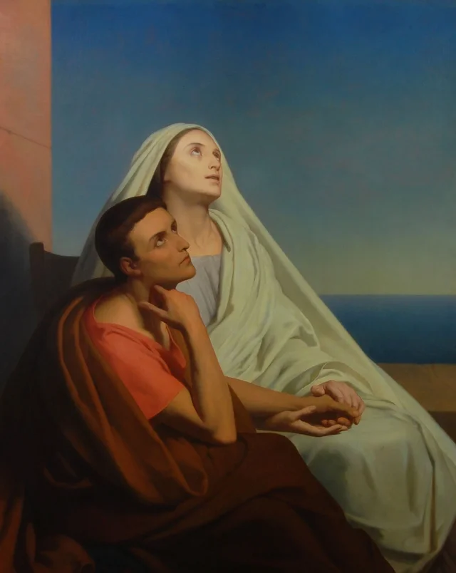 Saints Augustine and Monica, Ary Scheffer