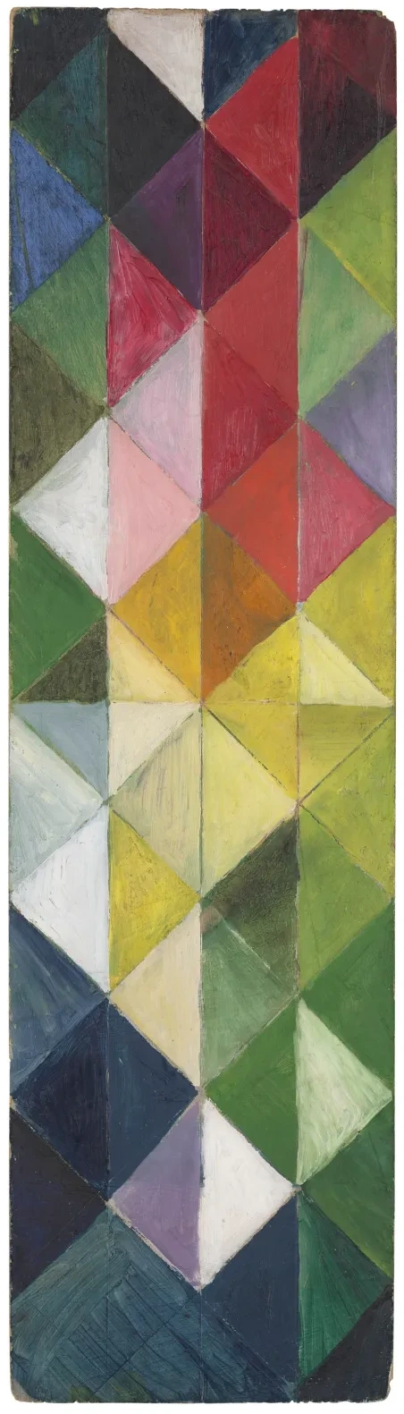 Xadrezes coloridos, August Macke