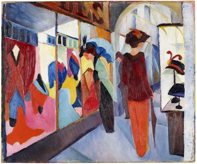 Fashion Shop, August Macke