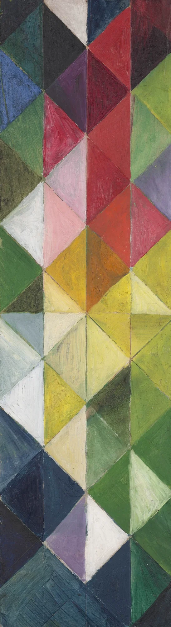 Carreaux colorés, August Macke