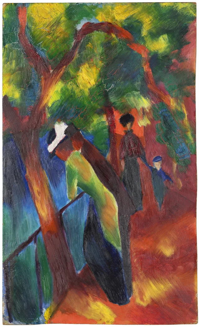 Sunny Path, August Macke