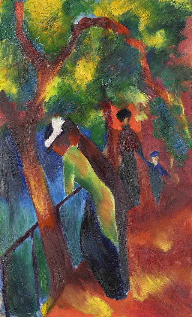 Sunny Path, August Macke