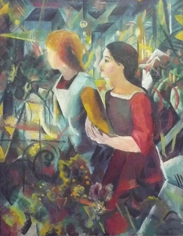 Dos muchachas