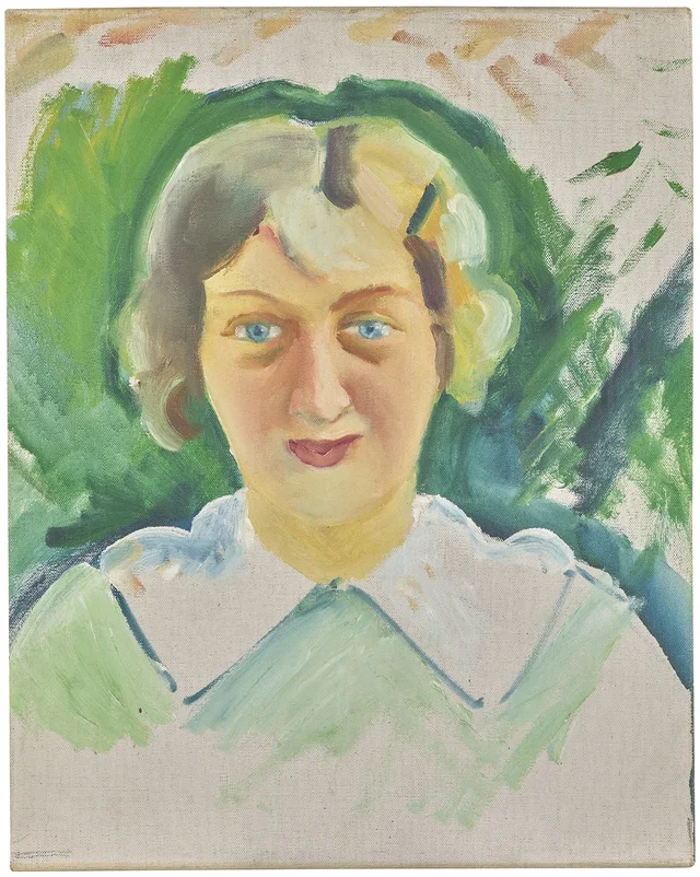 Estudo de retrato de Lucia Kiel