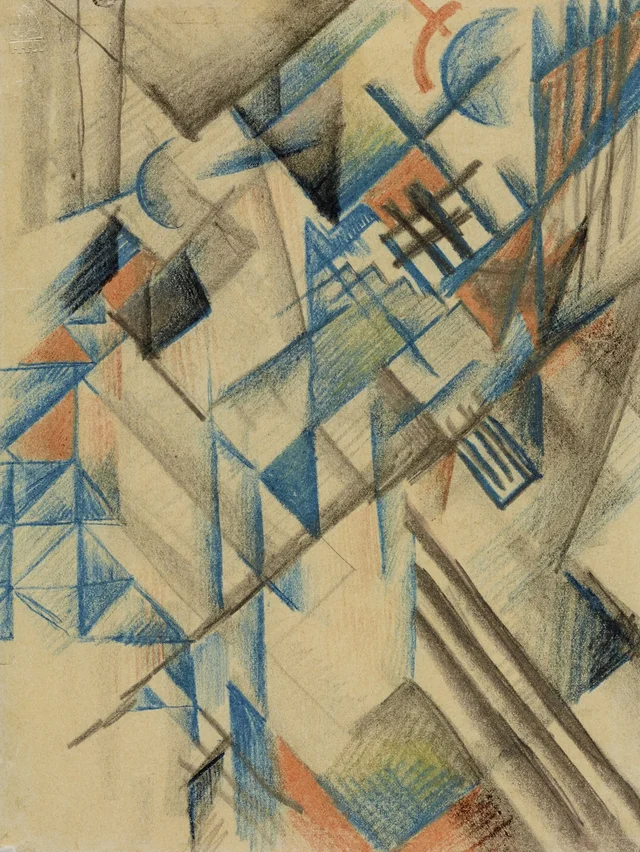 Formas abstractas II, August Macke
