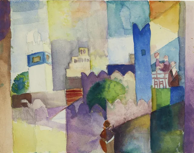 Kairouan III, August Macke