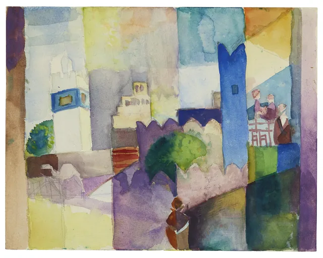 Kairouan III, August Macke