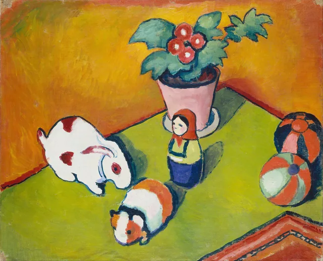 Little Walter's Toys, August Macke