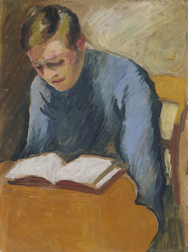 Portrait de Helmuth Macke, August Macke