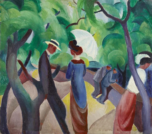 Paseo, August Macke