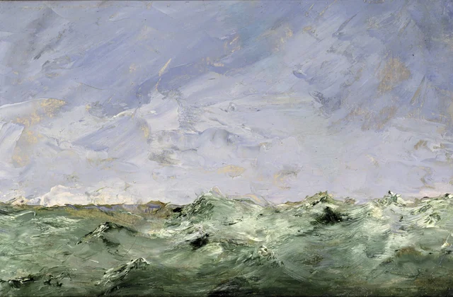Un poco de agua, Dalarö, August Strindberg