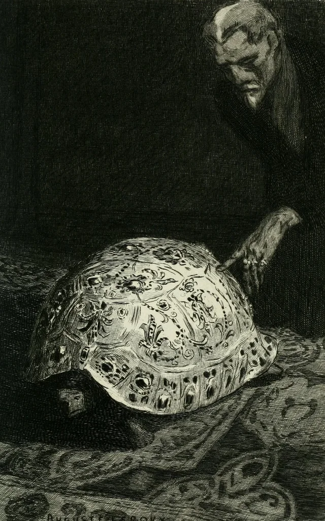 La Tortue constellée, Auguste Leroux