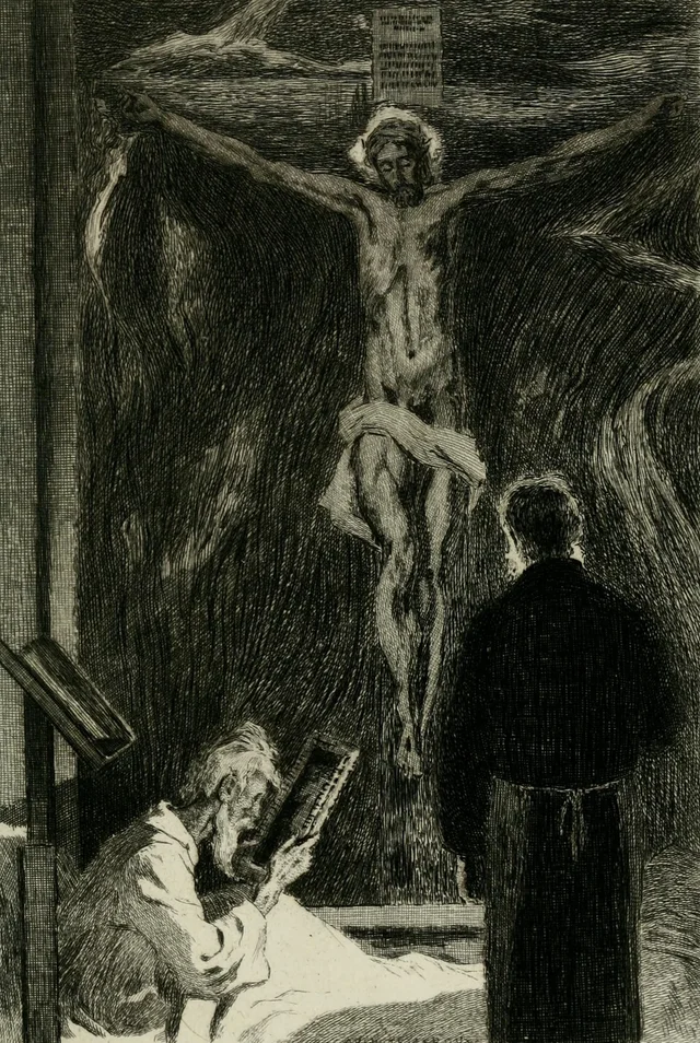 Le Miroir, Auguste Leroux