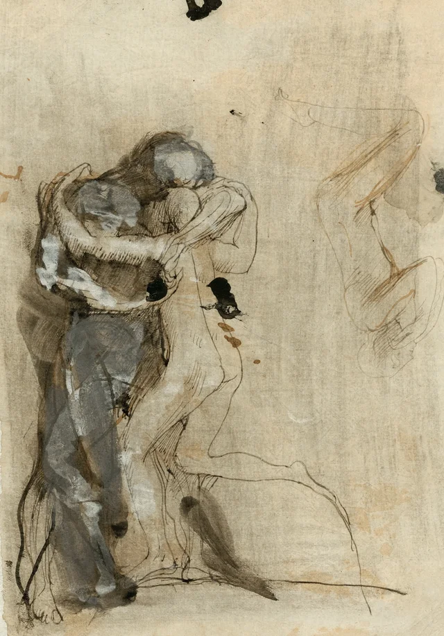 Embracing Couple or Prodigal Son, Auguste Rodin