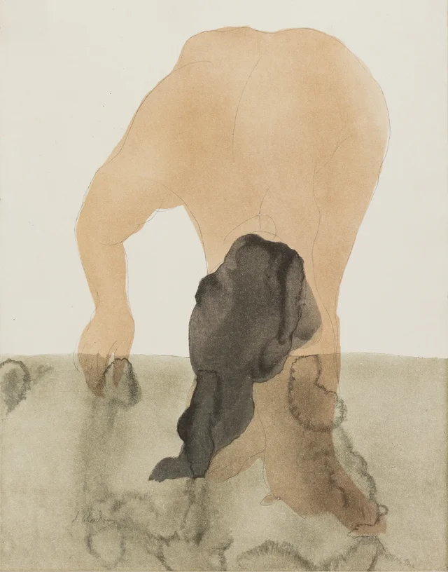 She seemed to be returning from a long, anguished sleep …, Auguste Rodin