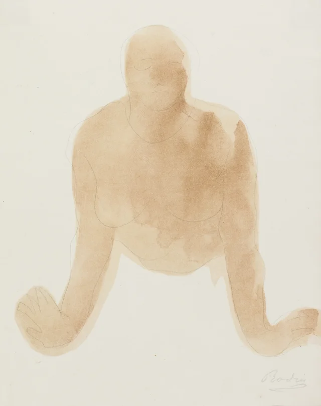 And she is the one I love, Auguste Rodin