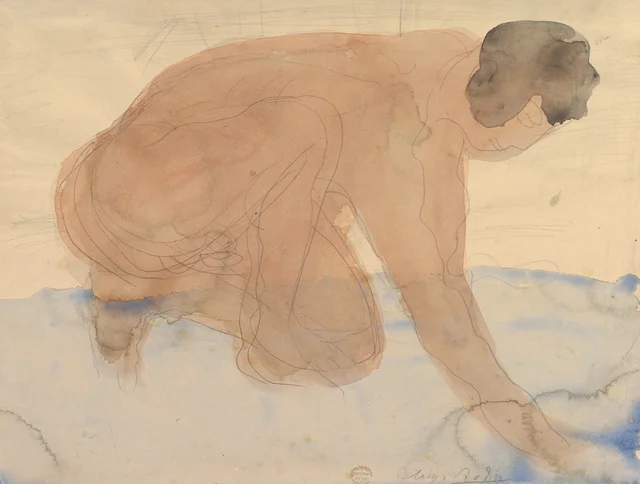 Nude Figure on Hands and Knees (Executioner)