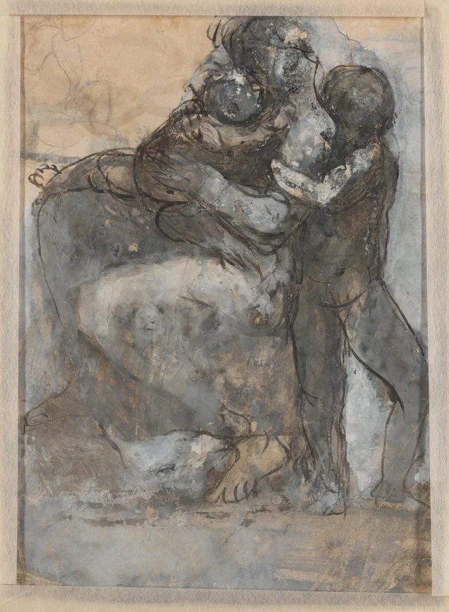 Mother and Two Children, Auguste Rodin