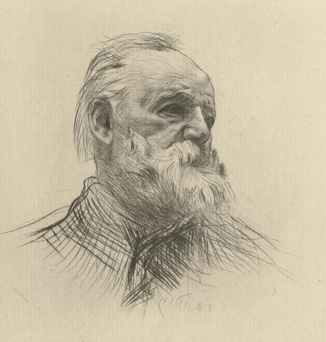 Retrato de Victor Hugo, Auguste Rodin