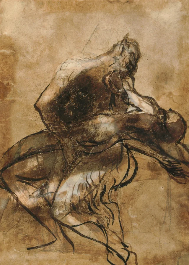 Satyr and Nymph, Auguste Rodin
