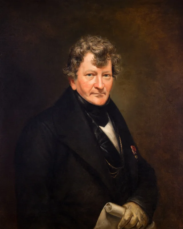 Portrait of Grandjean de Montigny, Augusto Müller